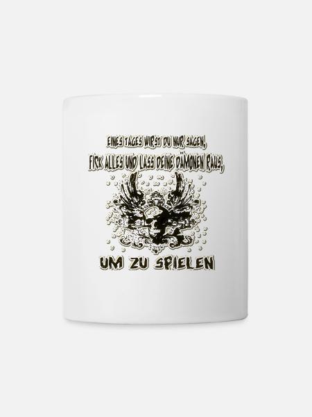 Dämon raus lassen - Tasse - Weiß