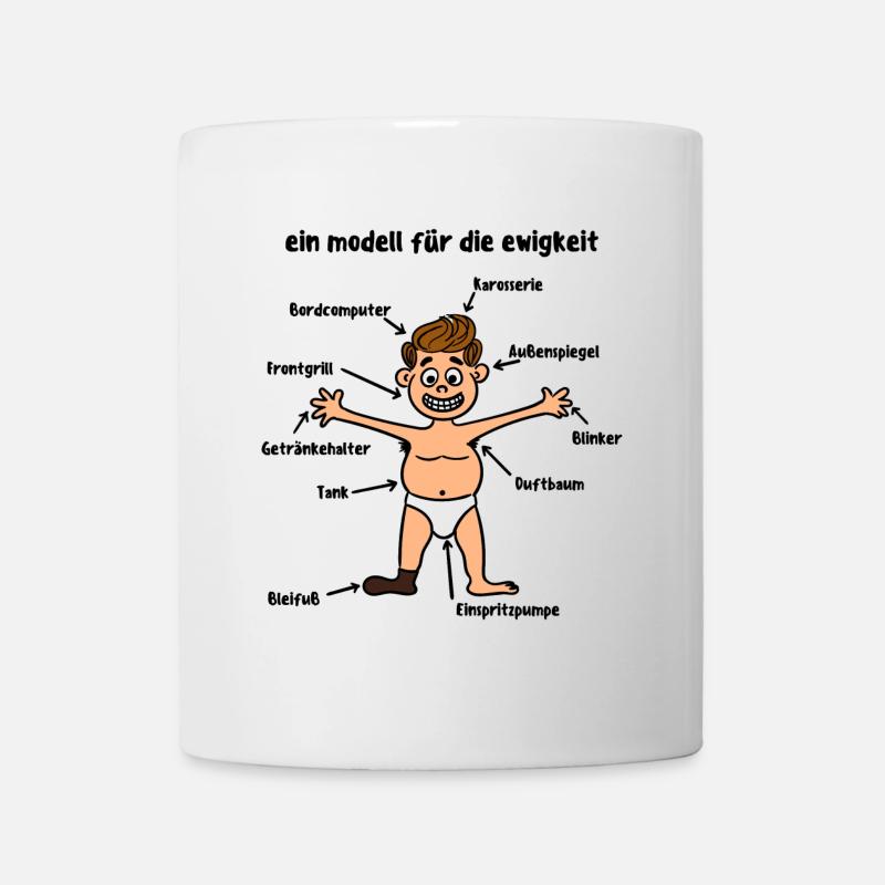 Anniversaire Anniversaire Dire Drôle Drôle - Mug blanc - blanc