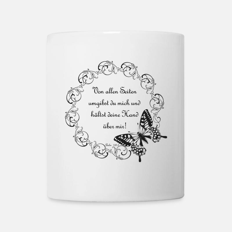 Psalm 139 - Tasse - Weiß