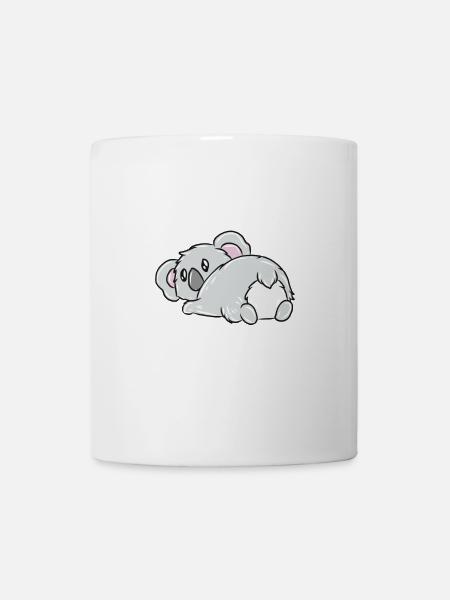 Sleeping Koala Cuddly Hero - Mug - white