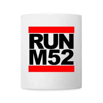 RUN M52 - Tasse - Weiß - Vorne