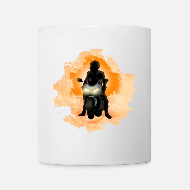 Biker - Tasse - Weiß