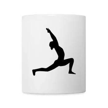 Yoga - Mug blanc - blanc - Devant