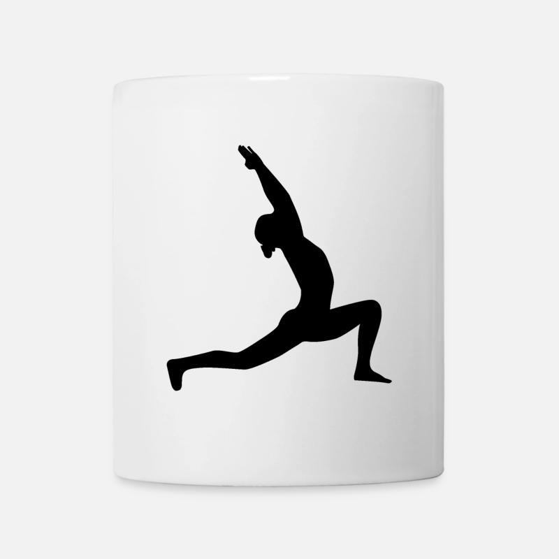 Yoga - Tasse - Weiß