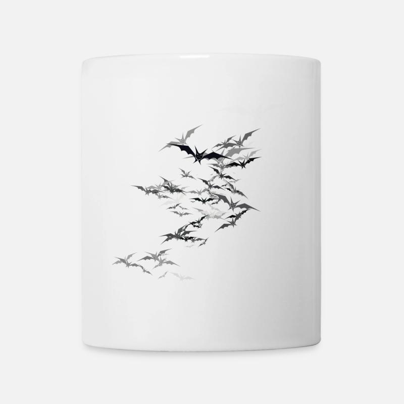 Fledermäuse - Tasse - Weiß