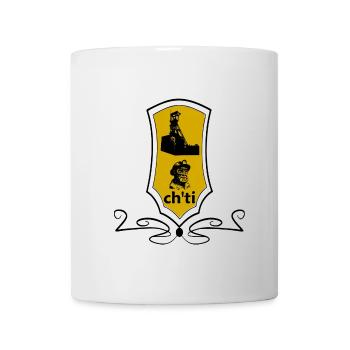 ch'ti Wappen - Tasse - Weiß - Vorne