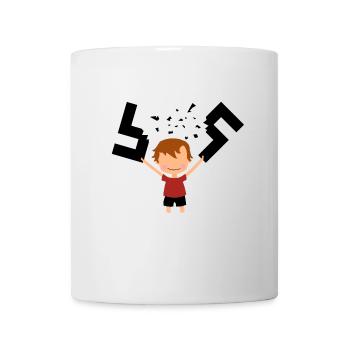 Stop National Socialism Fuck Nazis Antifa Boy - Mug - white - Front