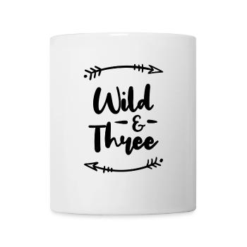 Third birthday 3 years old Three Number birth - Mug - white - Front