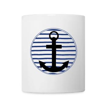 Marinière Bretagne - Mug blanc - blanc - Devant
