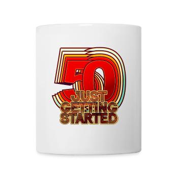50th birthday - Mug - white - Front
