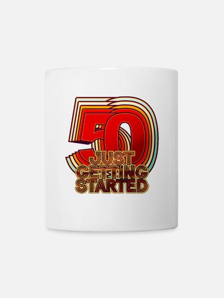 50th birthday - Mug - white