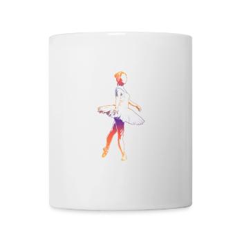 Ballet dance - Mug - white - Front