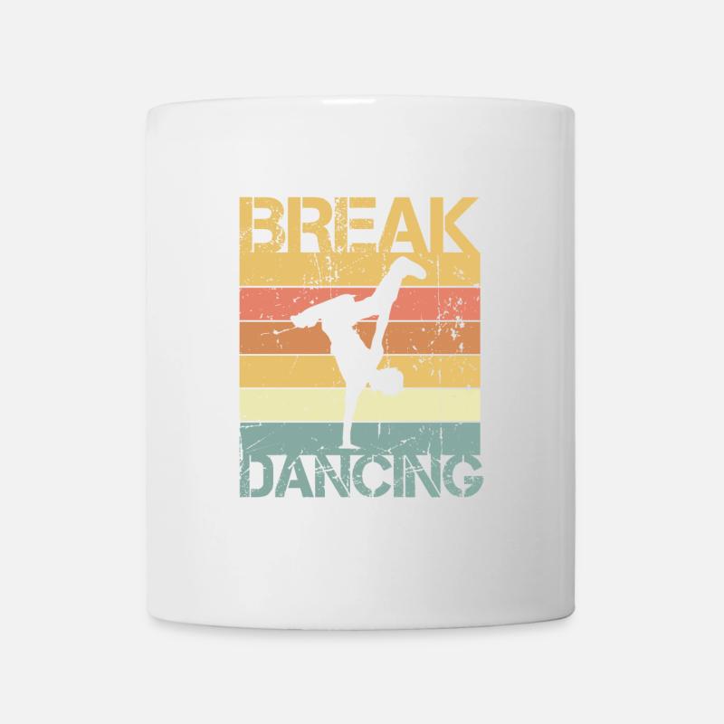 Breakdance - Tasse - Weiß