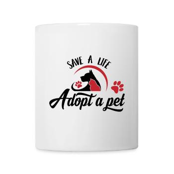 Animal Protection Animal Rescue Save Animal Rights Gift - Mug - white - Front