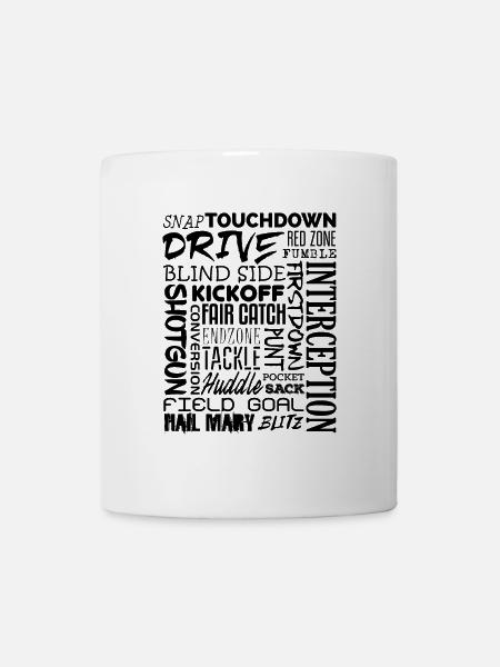 American Football Statements Motivation Cool - Tasse - Weiß
