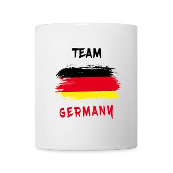 Equipe Allemagne / Drapeau - Mug blanc - blanc - Devant