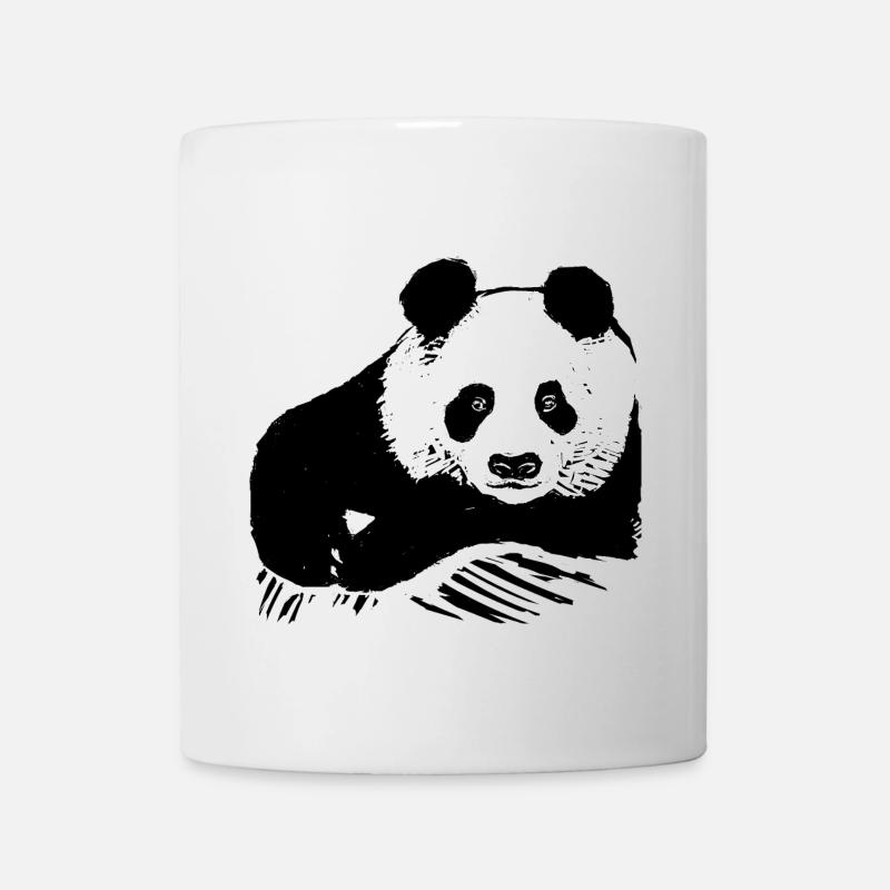 Panda - Mug blanc - blanc