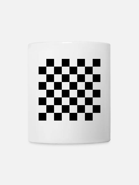 Chess , chessboard - Mug blanc - blanc