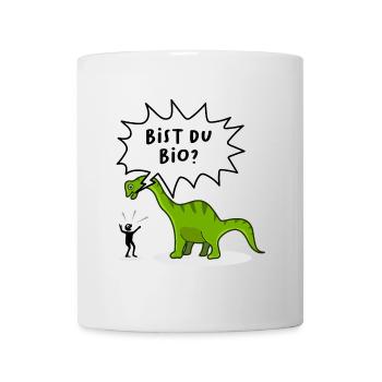 Vegetarian Dinosaur Funny Funny Saying Fun - Mug - white - Front