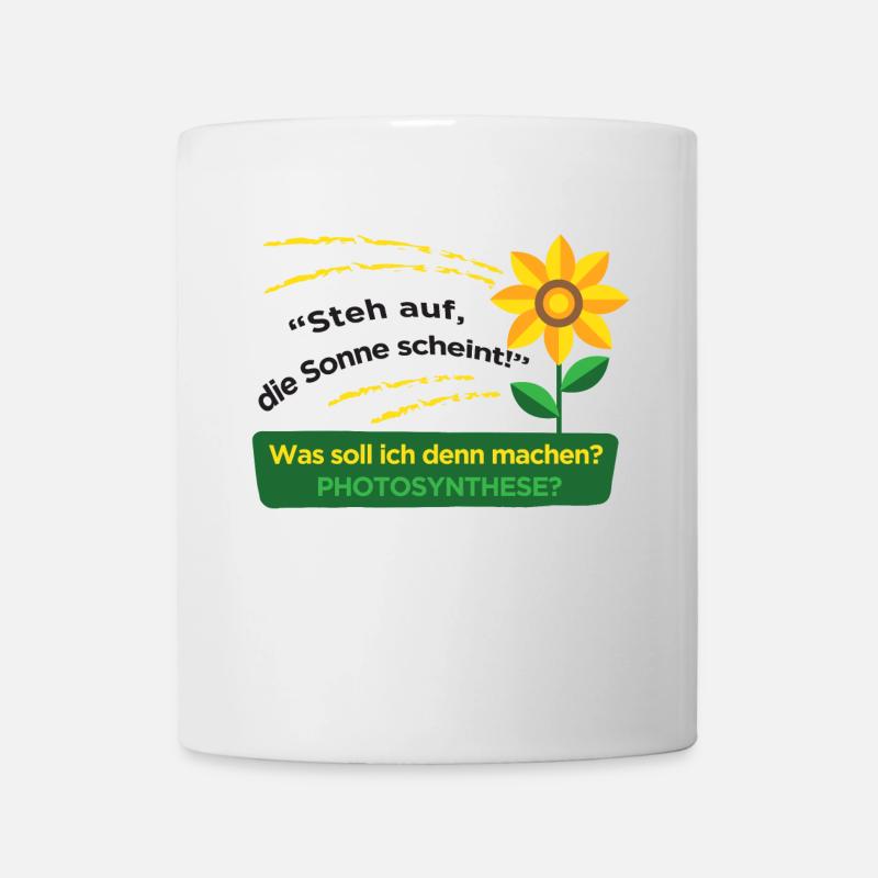 Langschläfer Aufwachen Morgenmuffel Lustig Sprüche - Tasse - Weiß
