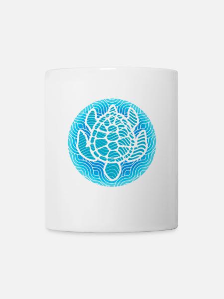 Schildkröte - Tasse - Weiß