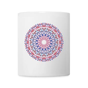 Mandala - Tasse - Weiß - Vorne