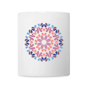 Mandala - Tasse - Weiß - Vorne