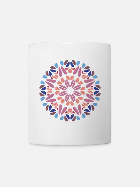 Mandala - Mug blanc - blanc
