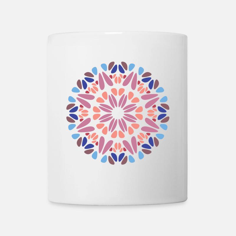 Mandala - Tasse - Weiß