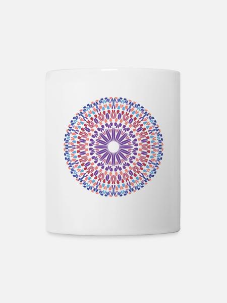 Mandala Mandala - Mug blanc - blanc