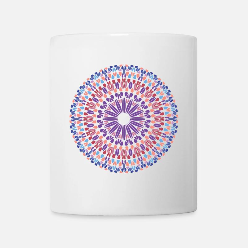 Mandala Mandala - Mug blanc - blanc