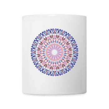 Mandala - Tasse - Weiß - Vorne