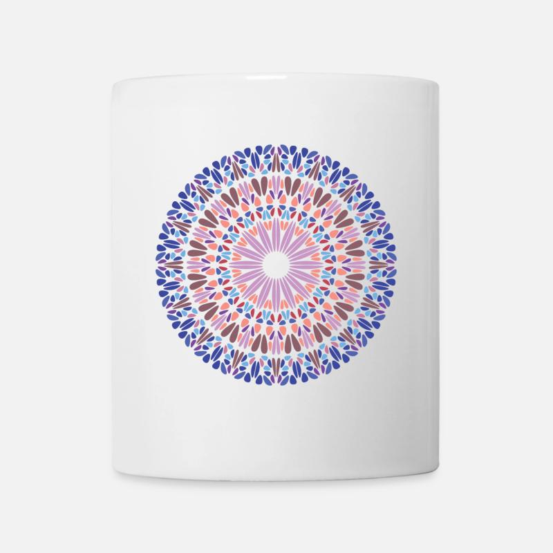 Mandala - Tasse - Weiß