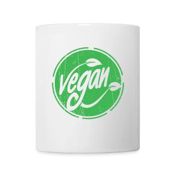 Vegan vegan design - Mug - white - Front