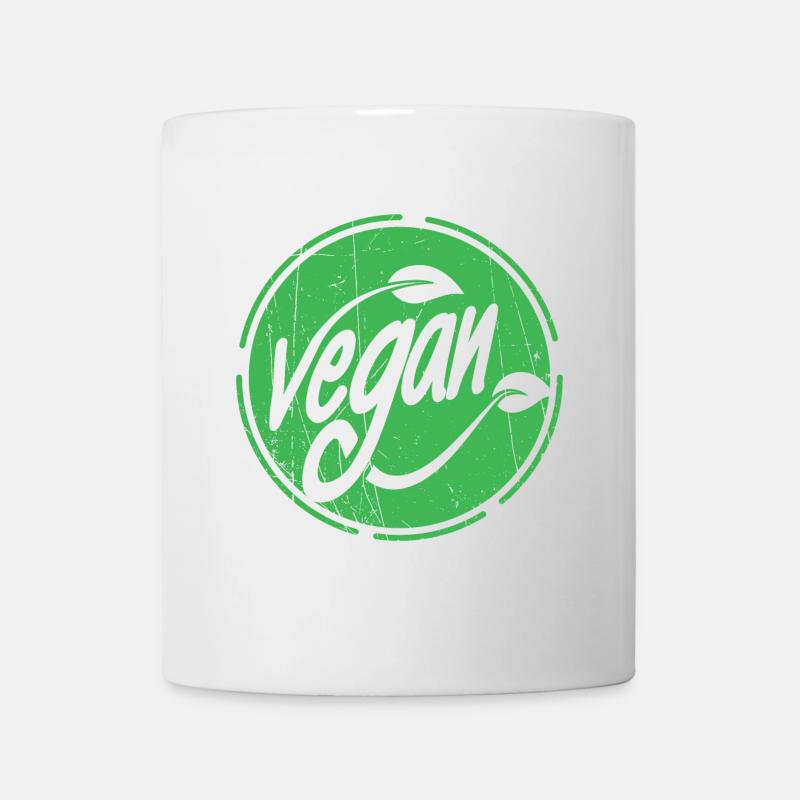 Vegan - Tasse - Weiß