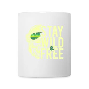 Stay Wild & Free - Tasse - Weiß - Vorne
