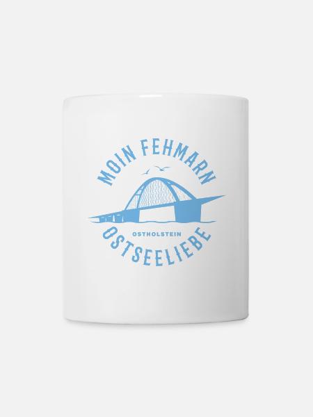 Fehmarn Sonneninsel Ostholstein - Tasse - Weiß