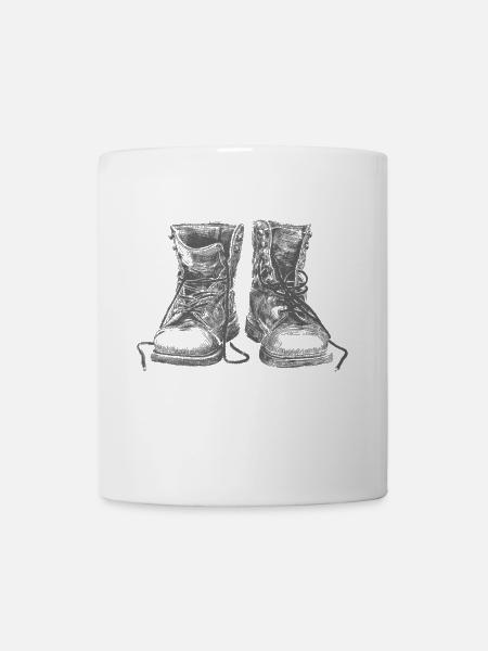 Schuhe - Tasse - Weiß