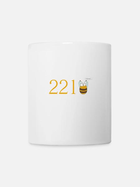 221bee - Mug blanc - blanc