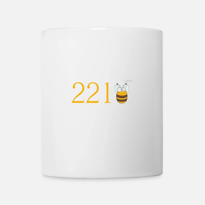 221bee - Mug blanc - blanc