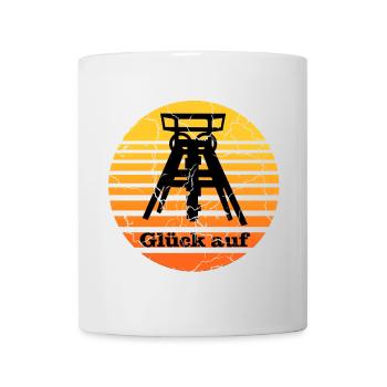 Zeche Ruhrgebiet - Tasse - Weiß - Vorne