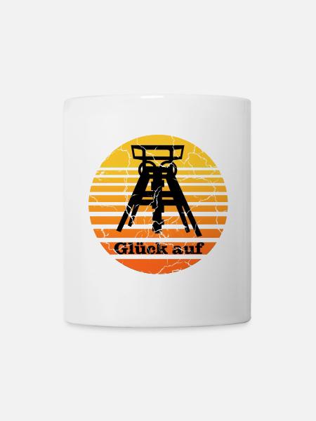 Zeche Ruhrgebiet - Tasse - Weiß