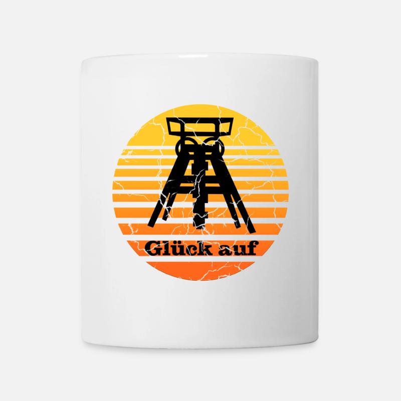 Zeche Ruhrgebiet - Tasse - Weiß