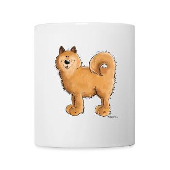 Red Dog I Comic for Dog Friends - Mug blanc - blanc - Devant
