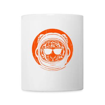 Tigre astronaute - Mug blanc - blanc - Devant