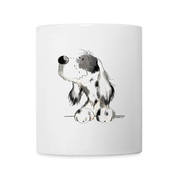 Cadeau de bande dessinée Setter I Dogs - Mug blanc - blanc - Devant