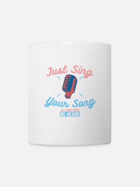 Karaoke - Tasse - Weiß
