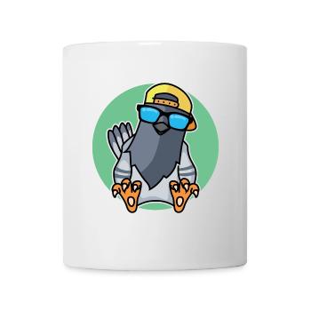 Colombe fraîche - Mug blanc - blanc - Devant