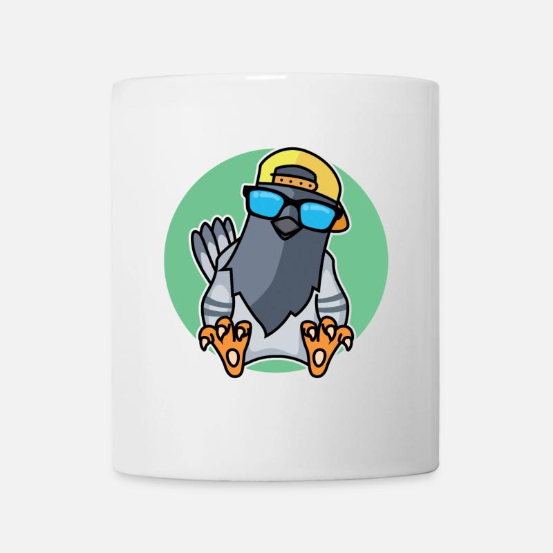 Cooles Täubchen - Tasse - Weiß