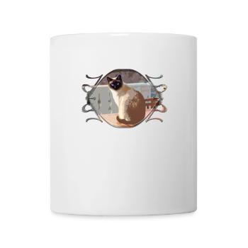 Chat, chat, chat - Mug blanc - blanc - Devant